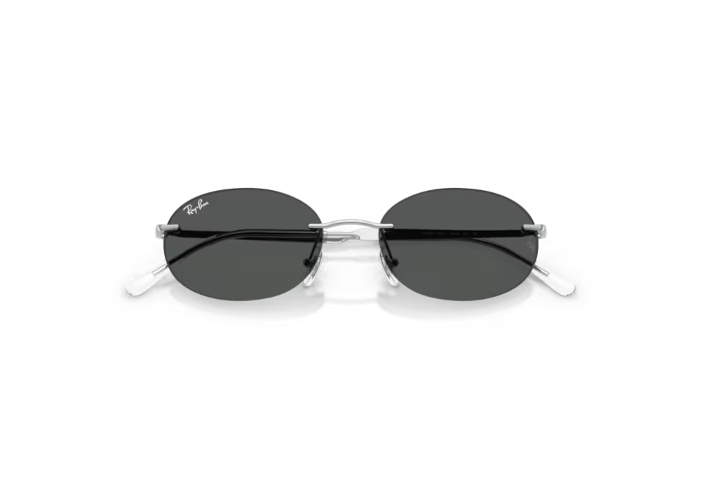 Ray-Ban Rimless ovale da sole 0RB3767