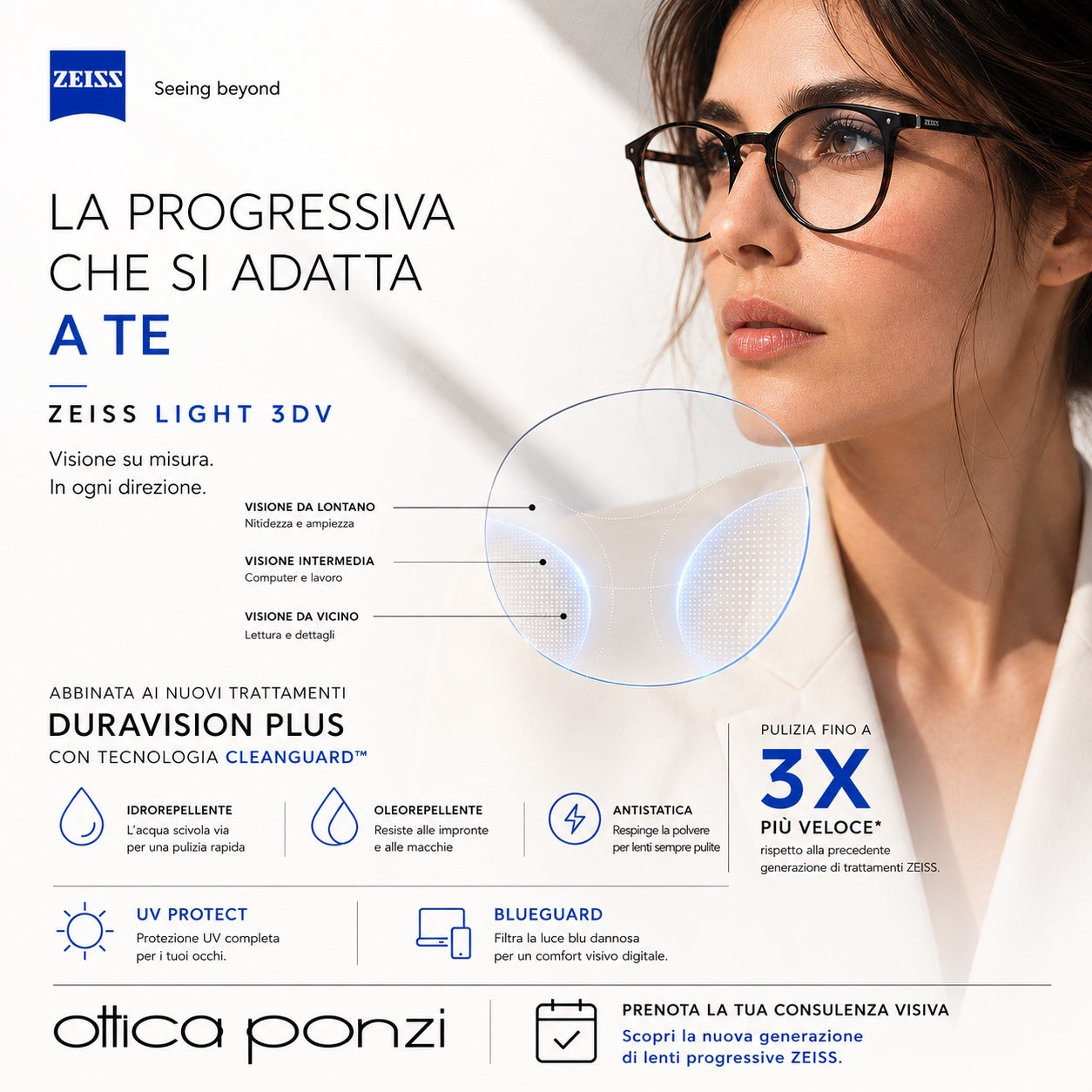 ZEISS Progressive Light 2 3Dv - la progressiva che si adatta a te